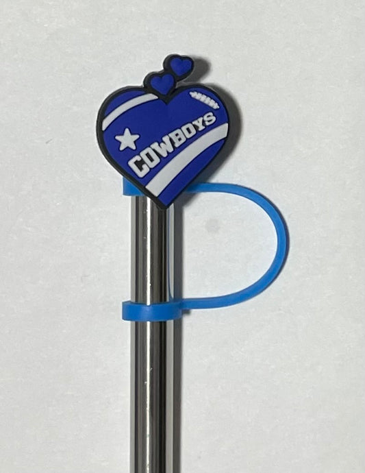 Cowboys Heart Straw Topper