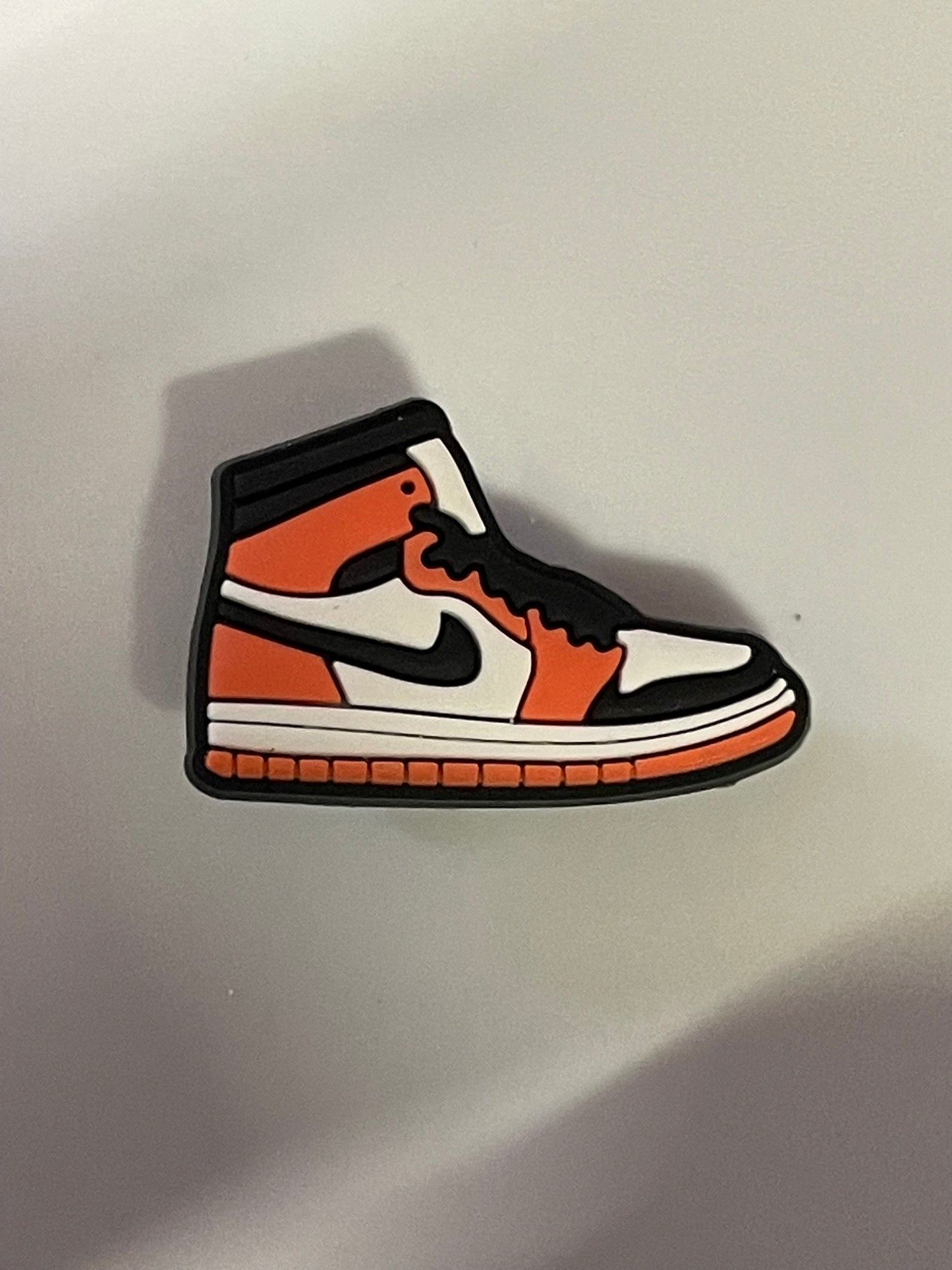 Orange sneaker Shoe Charm