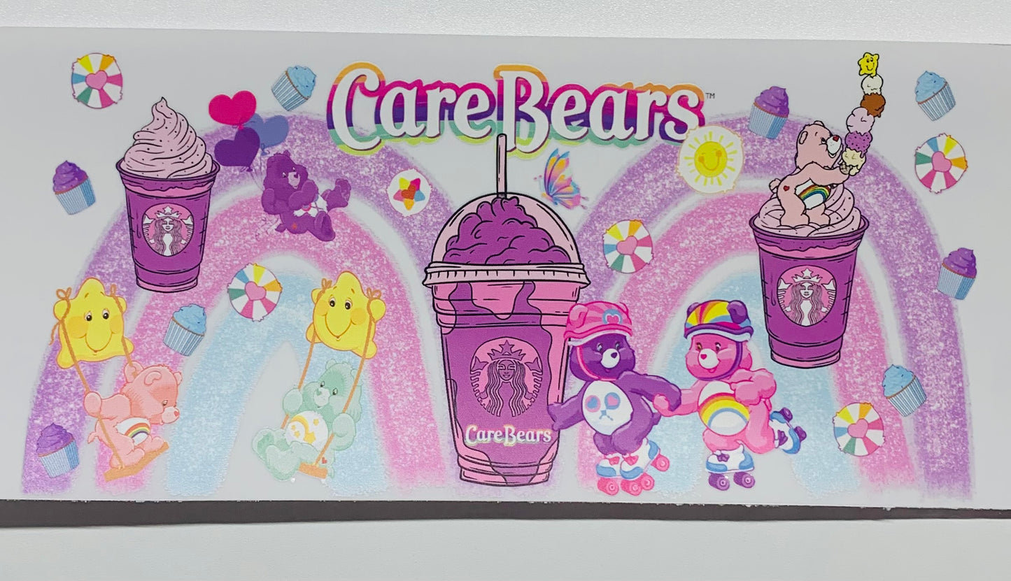 Care bear purple cup Cup Transfer