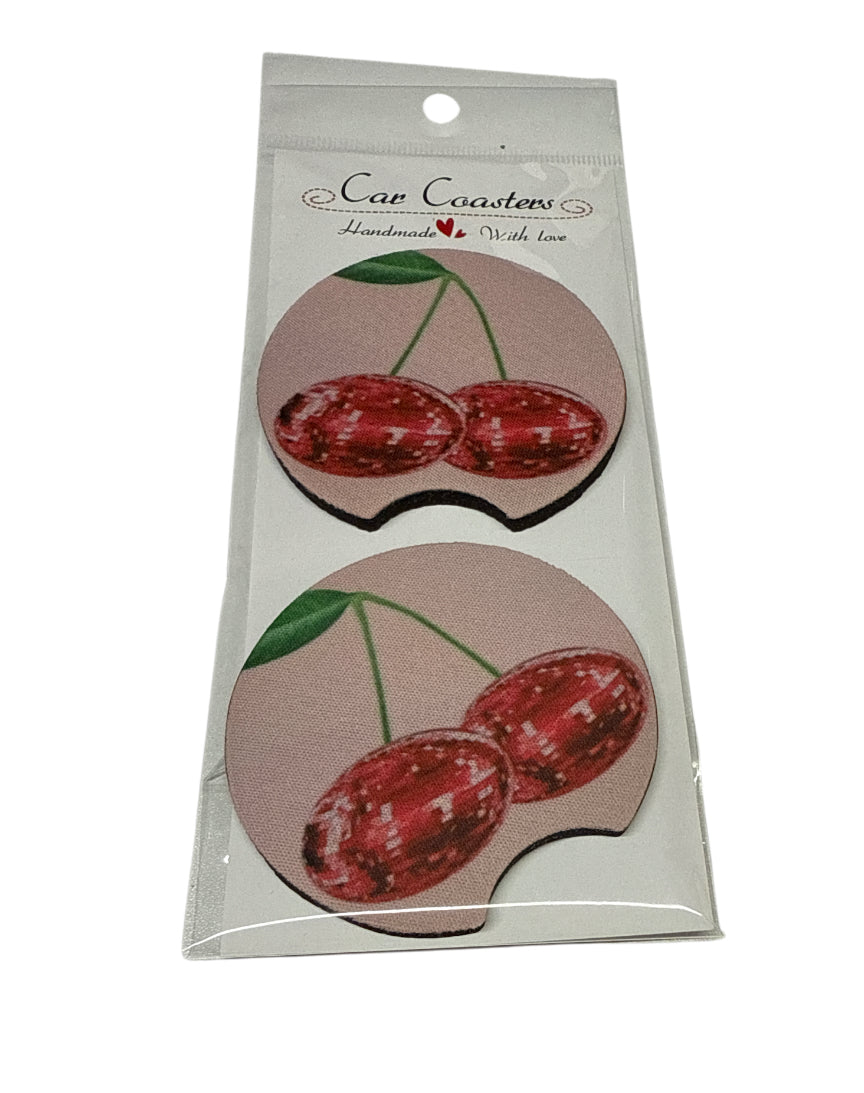 Cherry diso Coasters