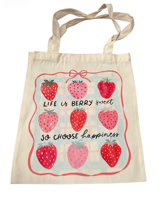 Strawberry  Tote Bag