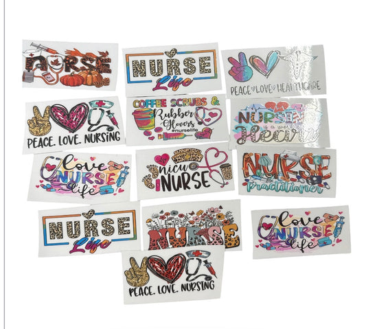 Nurse bundle 13  small decal