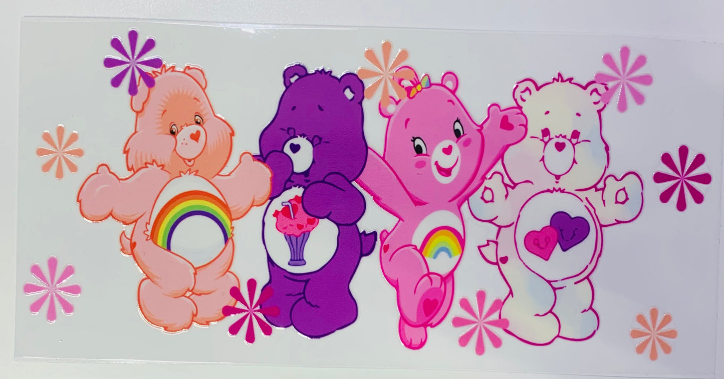 Care Bear 4 Flowers Cup Transfer