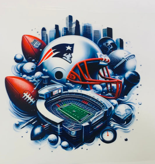 New England Patriots DTF Heat Transfer