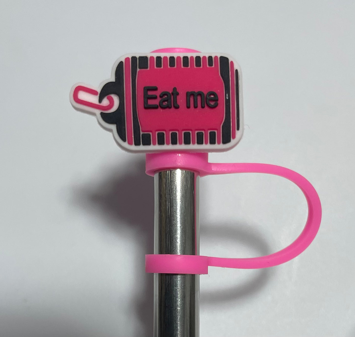 Eat Me Straw Topper