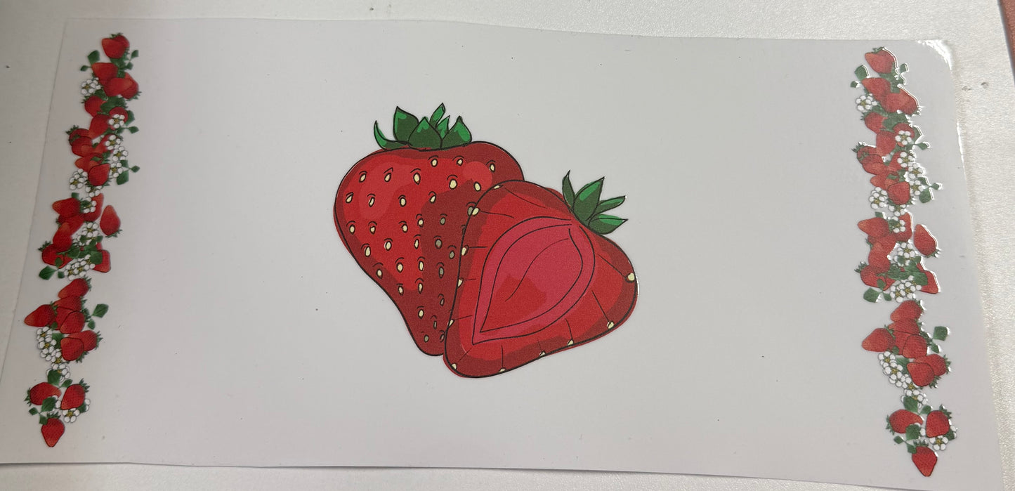 Strawberry  UV Cup Transfer