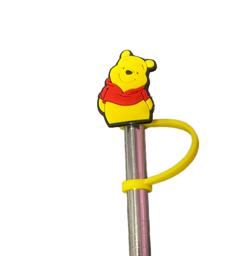 Winnie the pooh red shirt Straw Topper