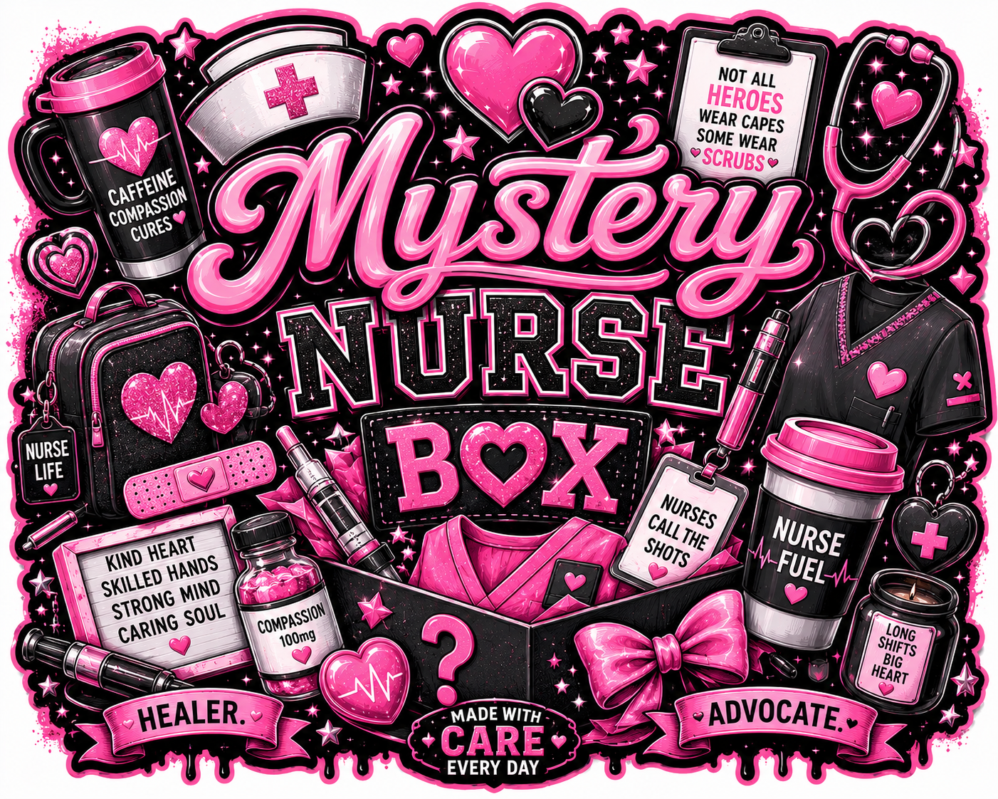 Mystery Nurse  Box $10- $75