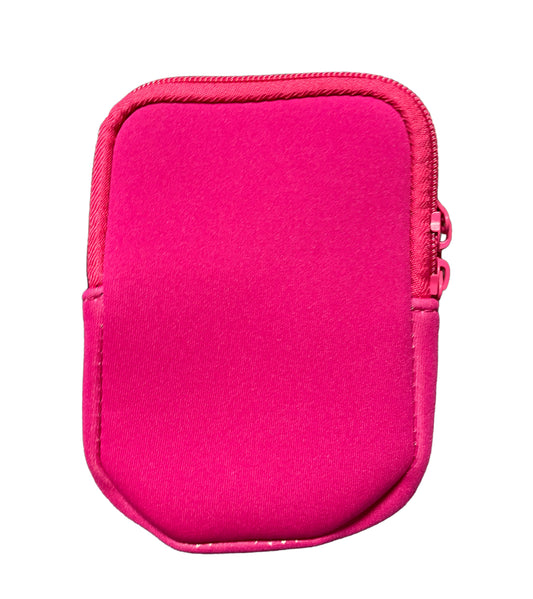 Hot Pink  Drinkware Pouch