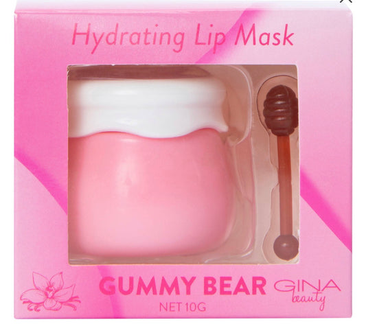 Lip mask cute honey pot with wand