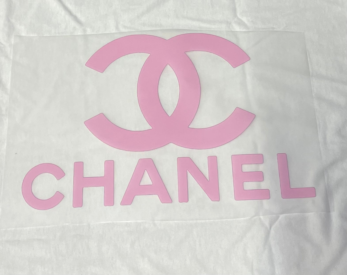 Chanel pink DTF Heat Transfer