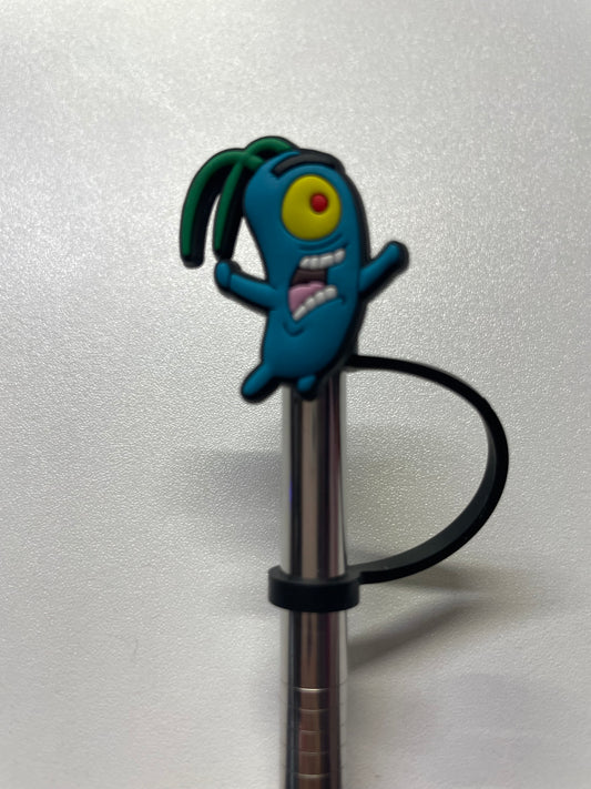 Plankton spongebob Straw Topper