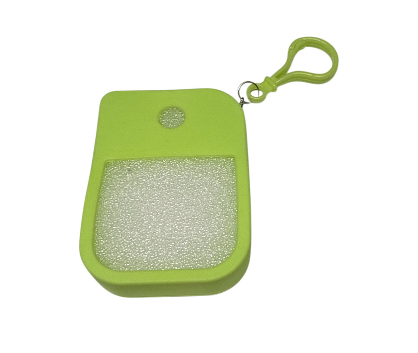 Green  hand sanitizer case