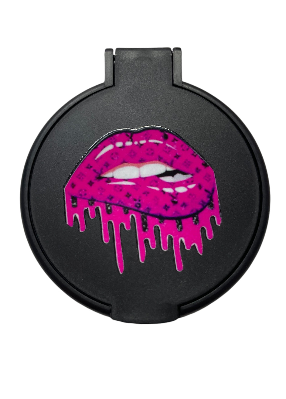 Lip lv pocket mirror