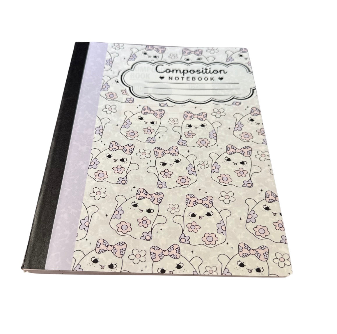 Purple ghost notebook
