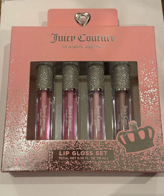 Juicy couture lip gloss set
