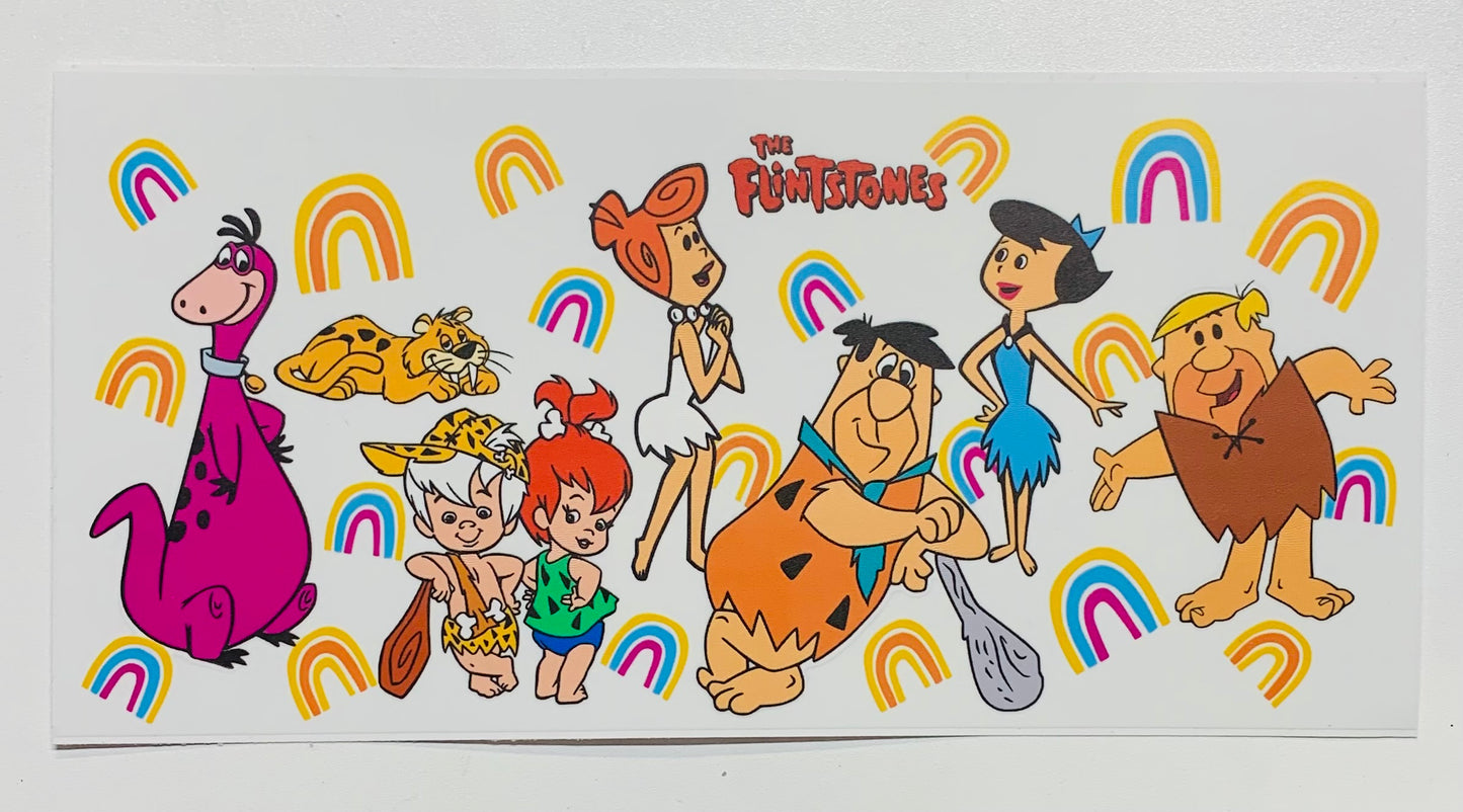 Flintstones Family Cup Transfer