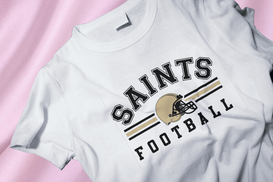 Saints line DTF Heat Transfer