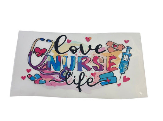 Love life nurse  DTF transfers