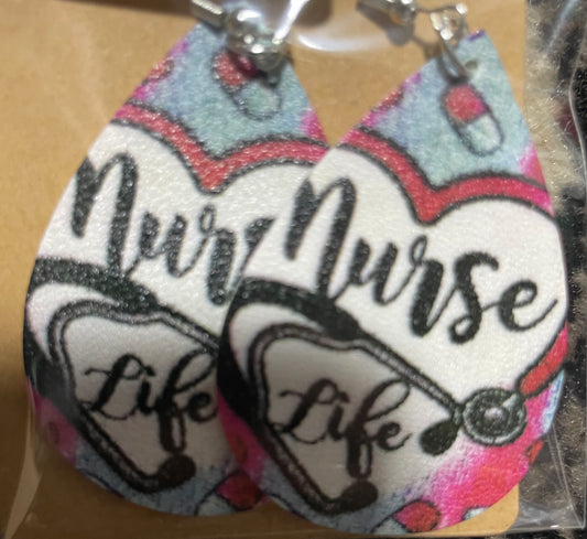 Nurse Life Earrings