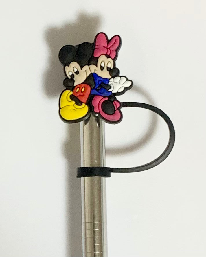 Mickey & Minnie Mouse Straw Topper