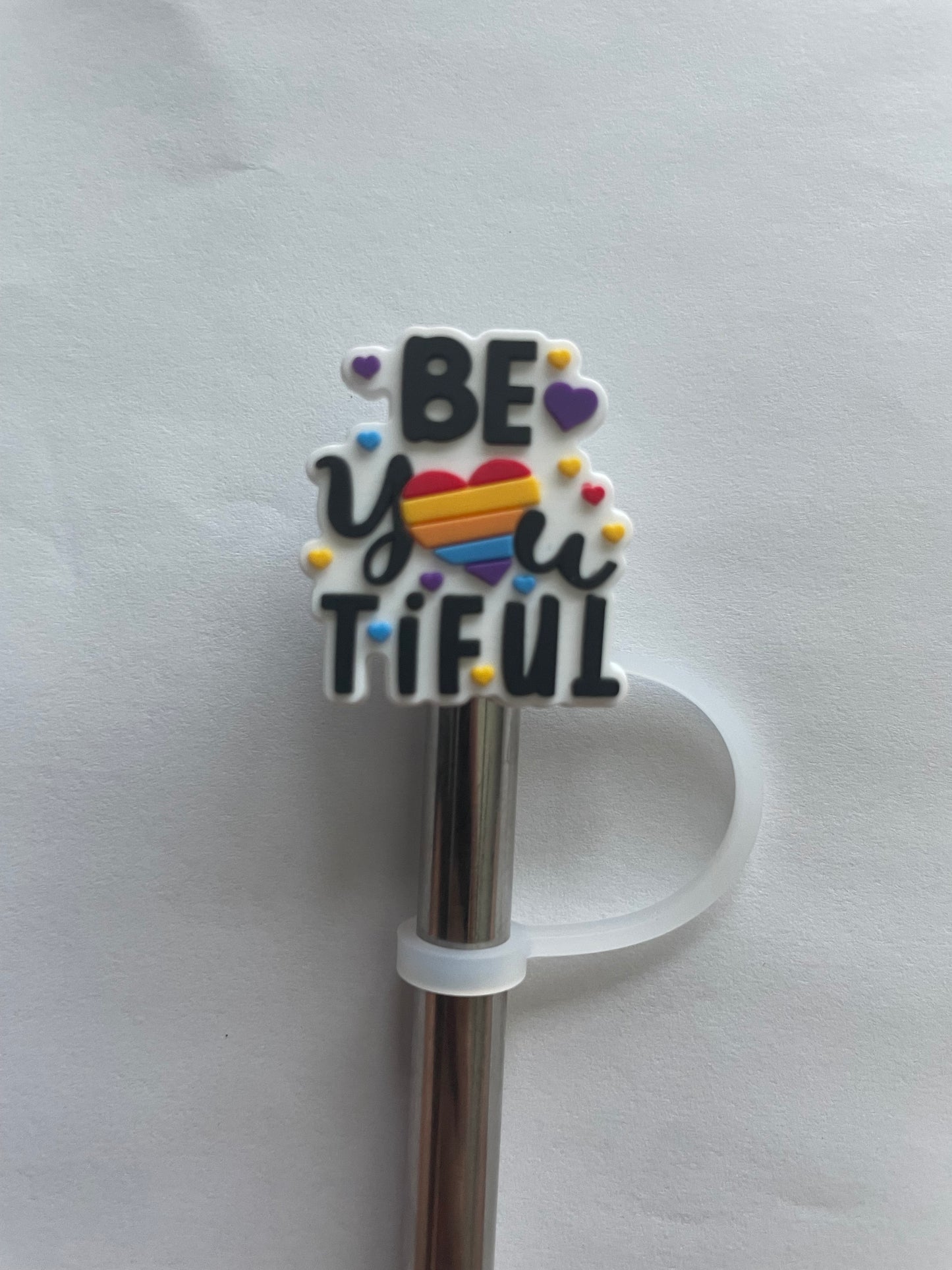 Be you tiful pride Straw Topper