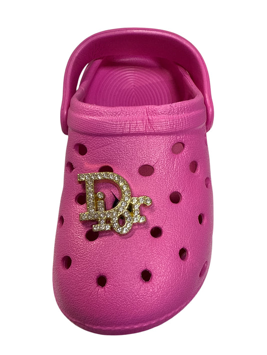 Dior metal gold  Shoe Charm