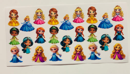 Mini Disney Princesses  Cup Transfer