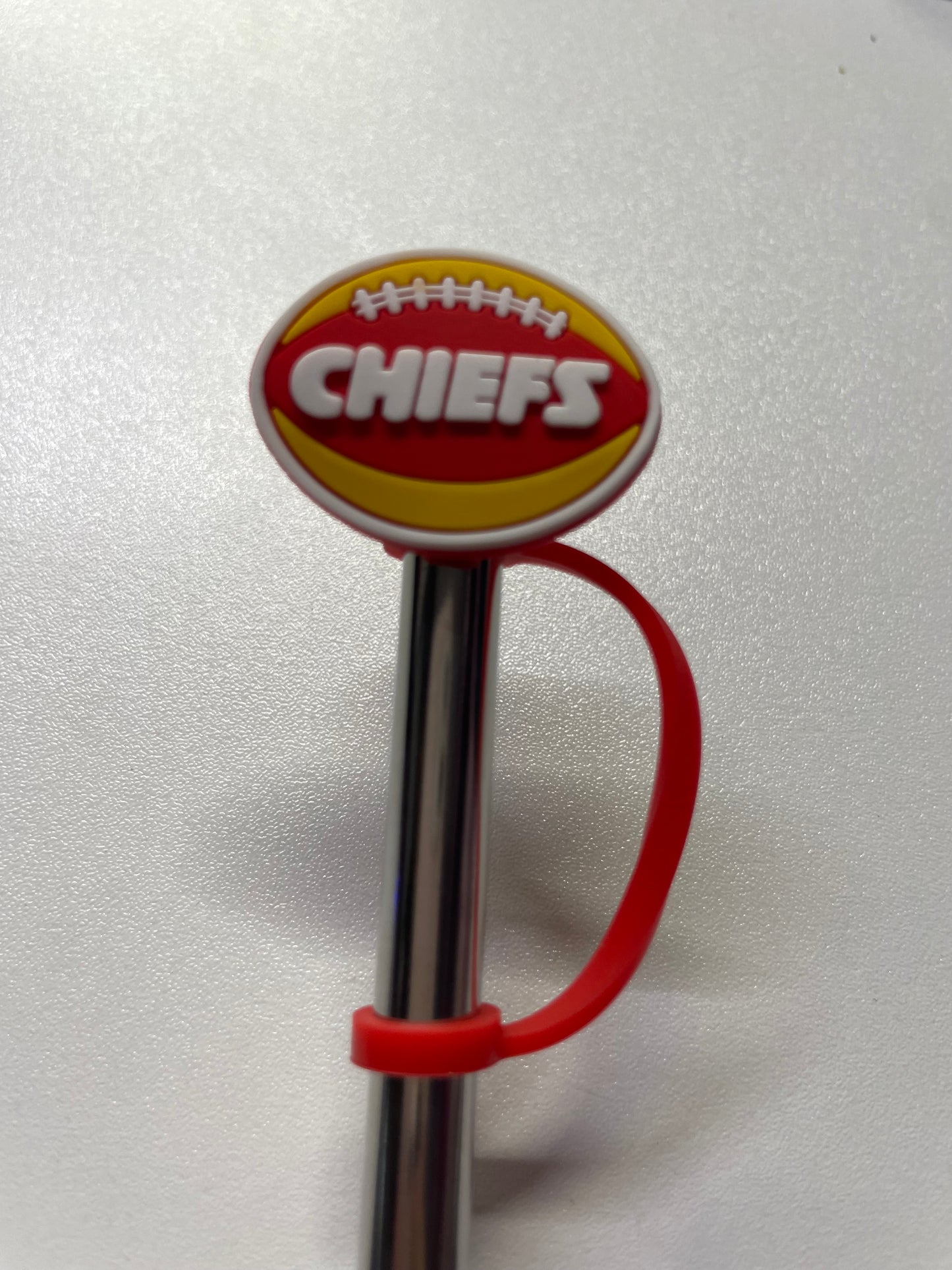 Chiefs football Straw Topper