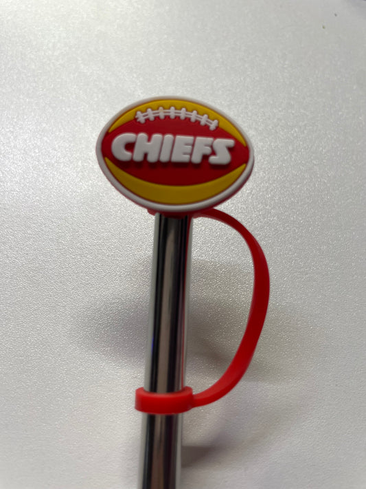 Chiefs football Straw Topper