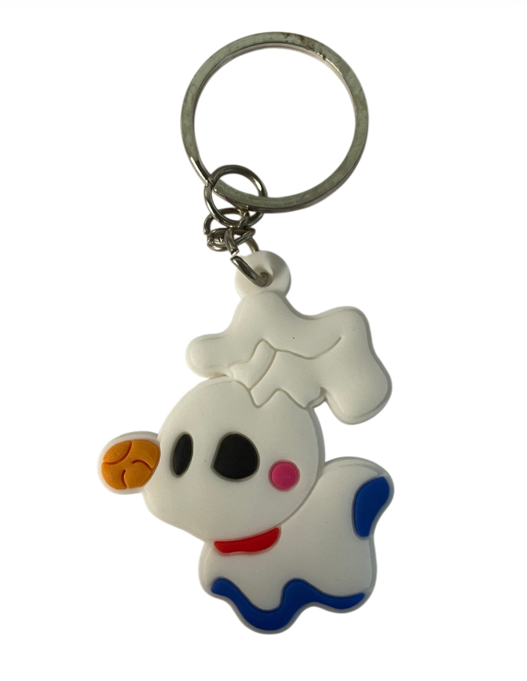 Night before Christmas dog keychain