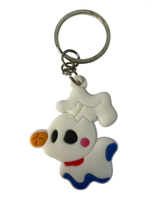 Night before Christmas dog keychain