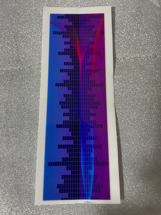 Blue & Purple Beat Pen Wrap