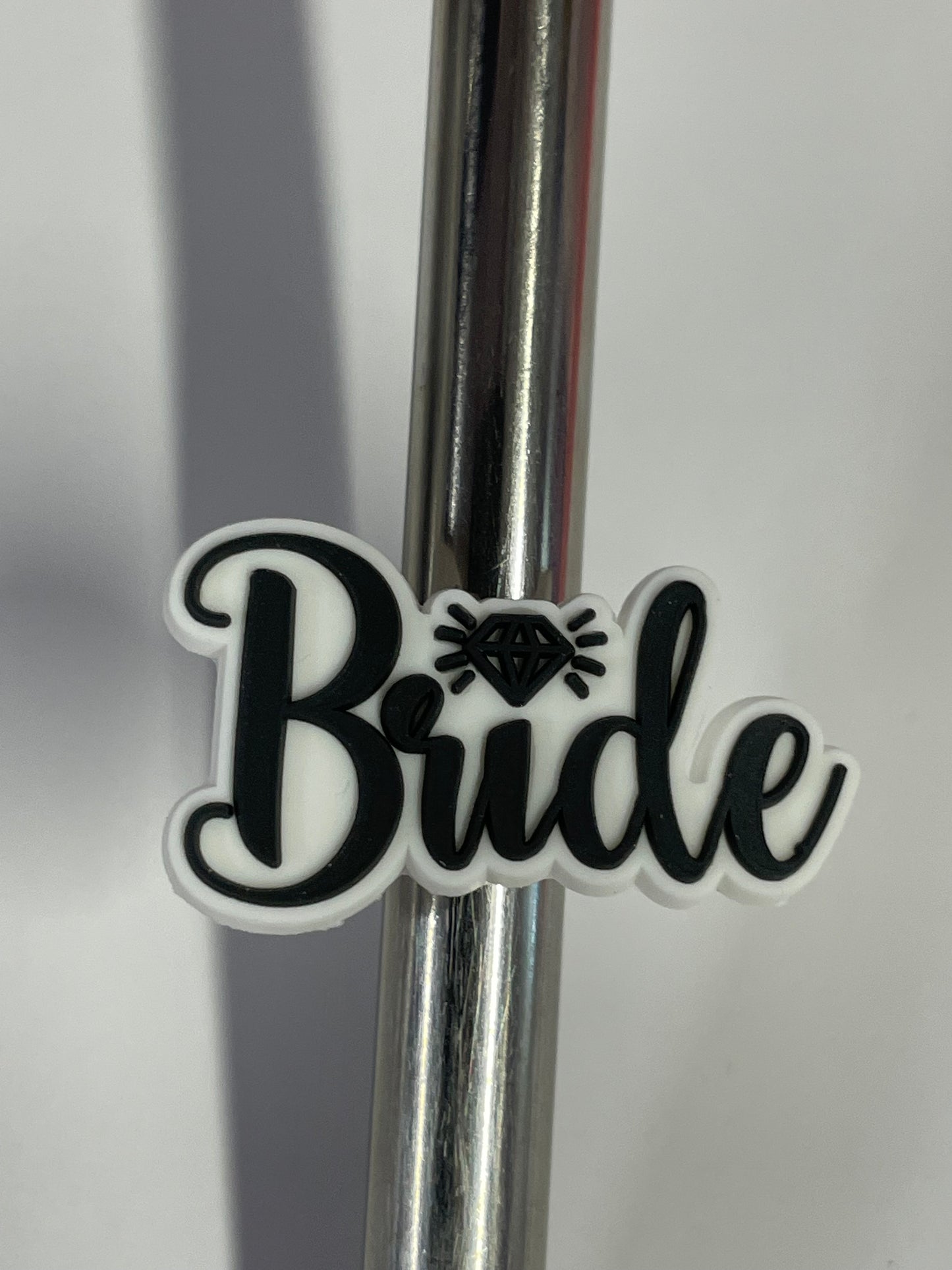 Bride Straw Charm