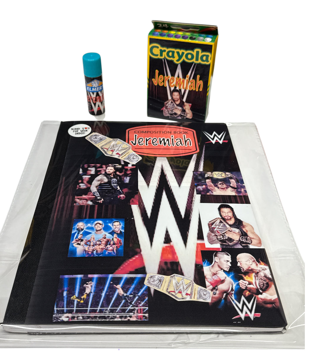 Composition notebooks .. front & back done