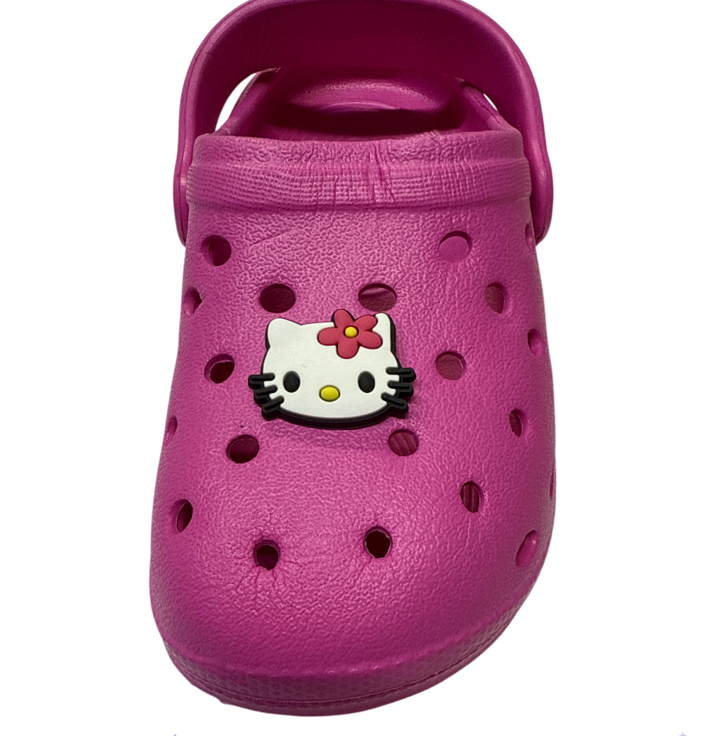 Hello kitty face Shoe Charm