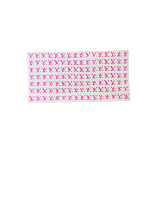 Lv pink light Cup Transfer