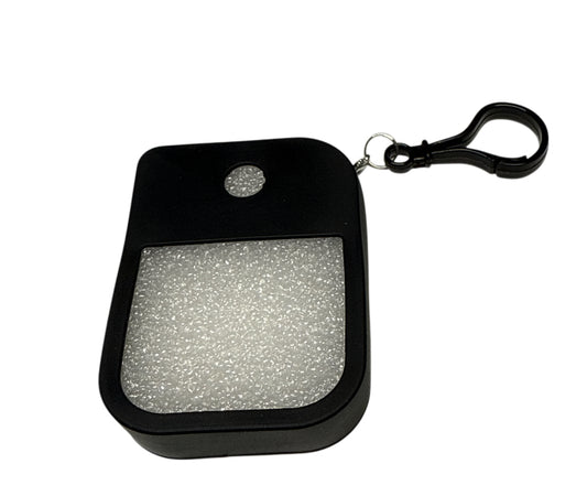 Black hand sanitizer case