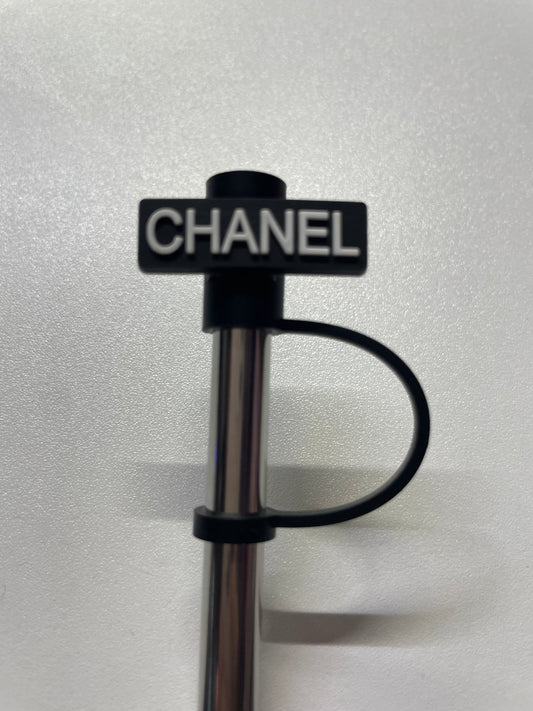 Chanel rectangle Straw Topper