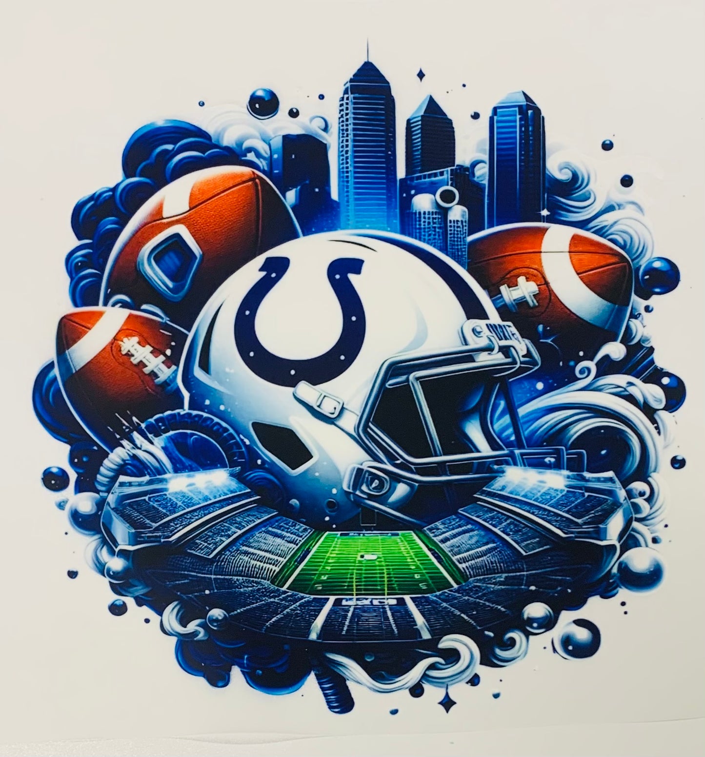 Indianapolis Colts DTF Heat Transfer