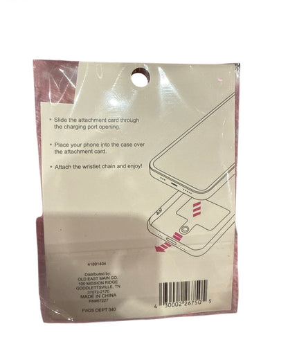 Wristlet phone holder