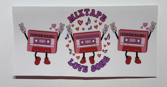 Mixtape Love Song Cup Transfer