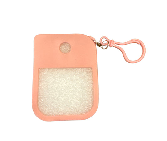 Light pink  hand sanitizer case