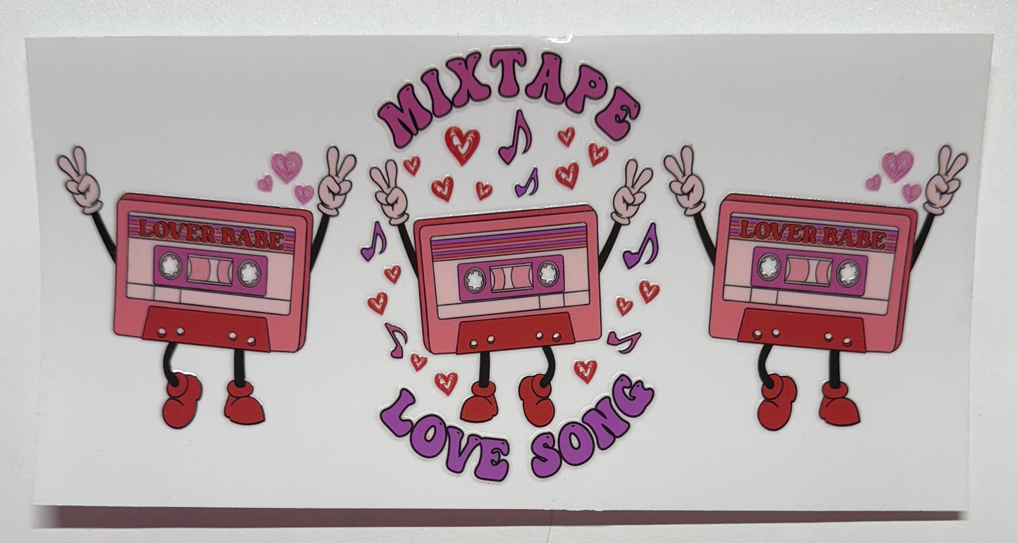 Mixtape Love Song Cup Transfer