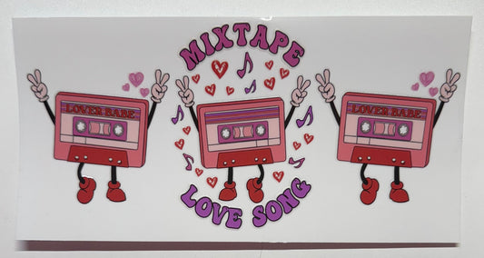 Mixtape Love Song Cup Transfer