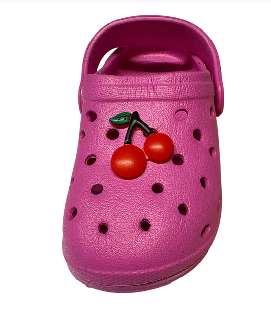 Cherry Shoe Charm