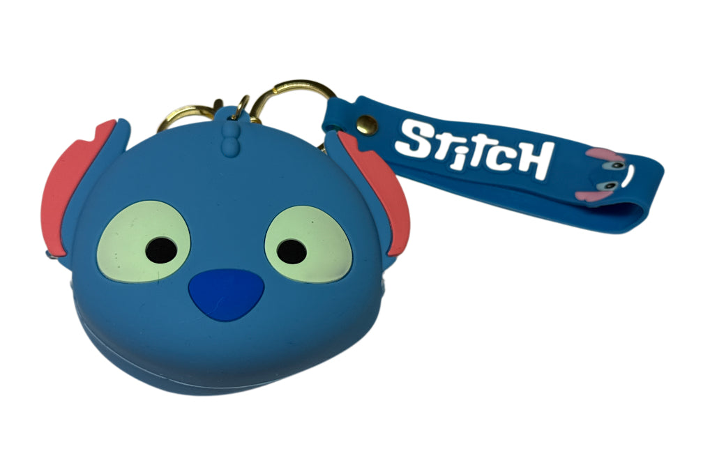 Stitch storage with zipper  keychain