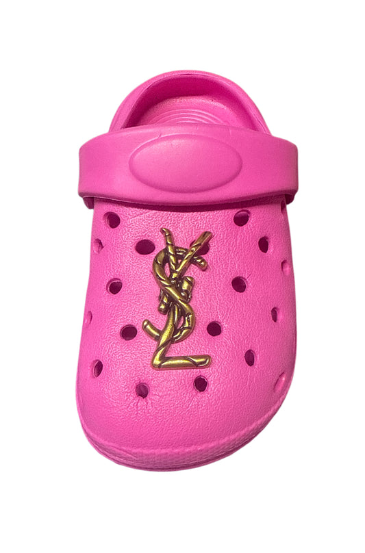 Ysl goldish metal Shoe Charm