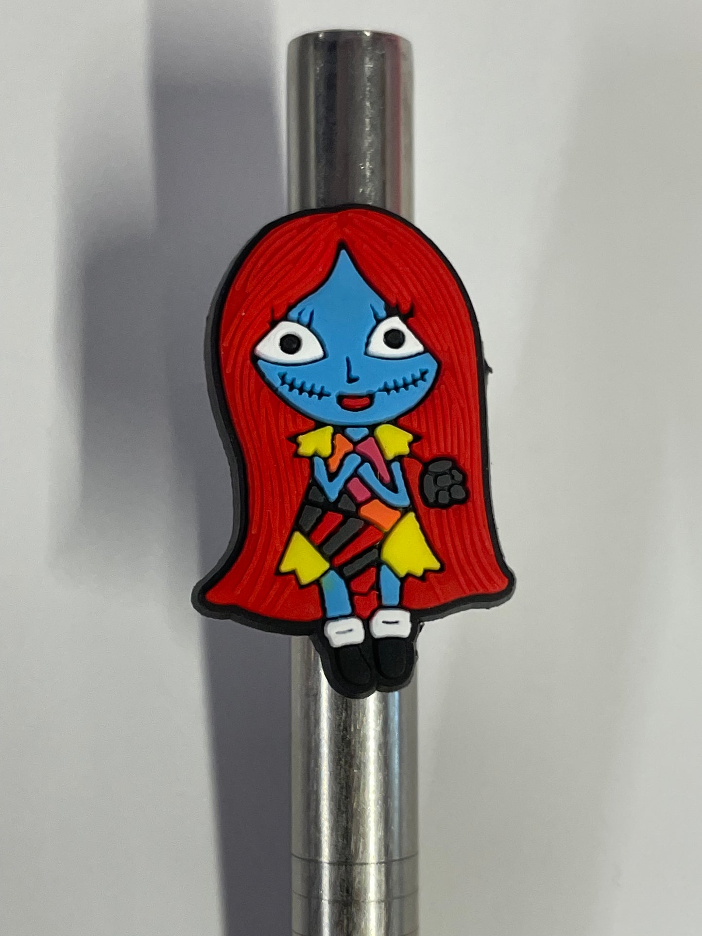 Sally Halloween Straw Charm