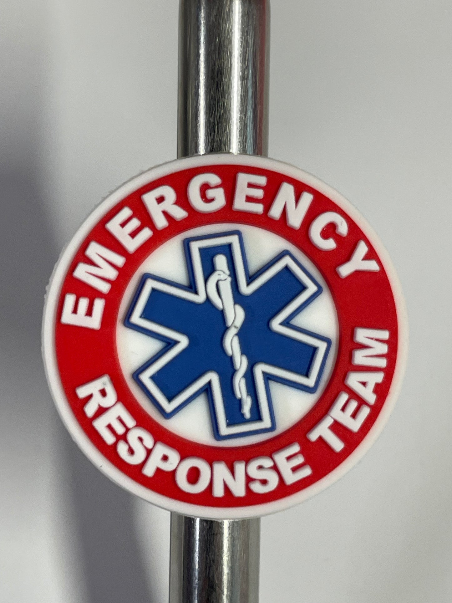 Emergency response team Straw Charm